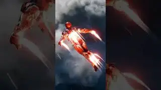 Power of flying suit.#shortvideo