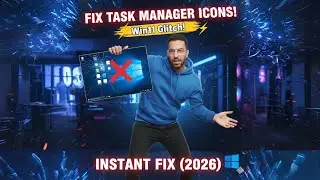 Task Manager Icon Glitch After Windows 11 Update - FIX NOW