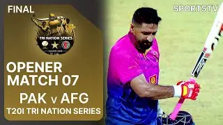 Opener | Pakistan vs Afghanistan | T20I Tri Nation Series 2025 | Match 7 FINAL | ECB | M3Q1K