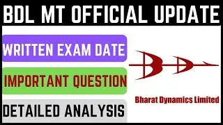 Job Update-75 !! New Official Update: Find Out When the BDL MT 2023 Exam Date Is Revealed!