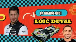 &ccedil;a mange quoi un pilote des 24h du Mans : Lo&iuml;c Duval (Peugeot)
