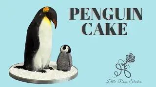 How to Make a Sculpted Penguin Cake