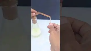 Chlorine gas by Harpic 🔥#shorts #experiment #carbon