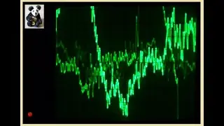 Tektronix T912 Oszilloscope-Music visuals Rihanna - Umbrella