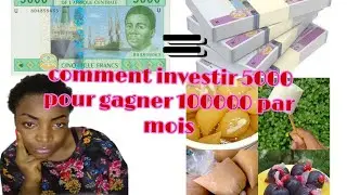 COMMENT INVESTIR 5000Fcfa ET GAGNER JUSQU'À 100.000Fcfa PAR MOIS ??