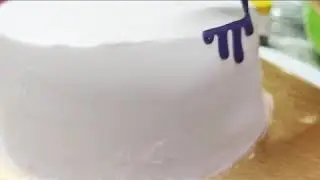 Cake decoration ideas|| Rice paper sail flower||Flower cake decore||Easy cake decore ideas