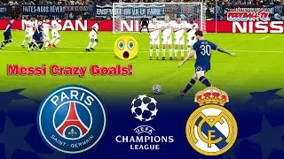 PES 2021 / ПСЖ - Реал Мадрид / Лига Чемпионов УЕФА