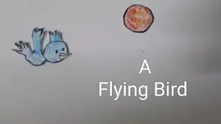 A Flying Bird//Stop Motion Video//Ideas//Flip book//