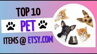10 Unique PET Items on Etsy.com