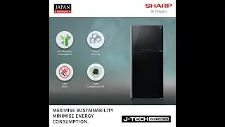 Sharp Refrigerator - J Tech Inverter / Japan Technology