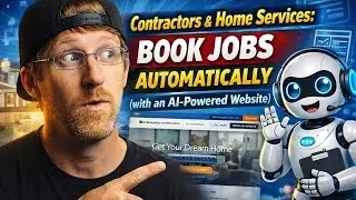 AI Website That Books Jobs 24/7 (for Contractor's & Home Services)