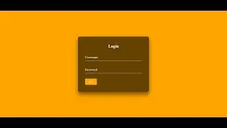 login design || تصميم واجهة تسجيل دخول