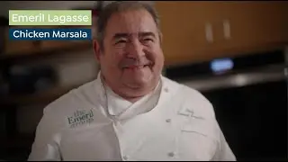 Enjoy this Chicken Marsala Recipe by Chef Emeril Lagasse