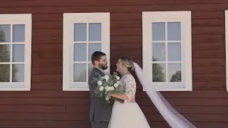 Beautiful Rustic Chic Wedding of Maggie and Andrew / Omaha Wedding Video / The Ackerhurst Dairy Barn