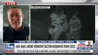 Border Patrol reporting: northern border invasion is having 846% spike w/o stopping!