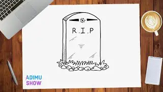 How to Draw Tombstone