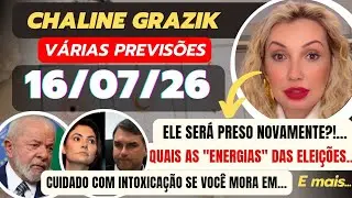 Psychic Chaline Grazik Predictions 07/16/26 ARRESTED? COULD IT BE? Various Predictions Visions an...