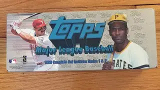 1998 Topps Baseball Complete Set Break!