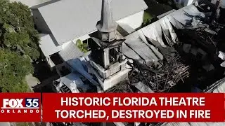 Flagler Playhouse Fire: Historic Florida theater destroyed days before show's opening night