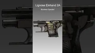German Pocket Pistol | Lignose Einhand 2A | How It Works