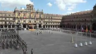 DESFILE MILITAR PLAZA MAYOR SALAMANCA 2012