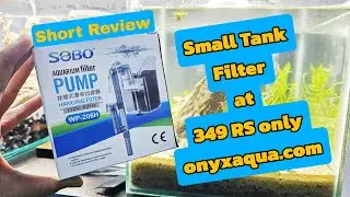 Sobo WP-206H Aquarium Hang On Filter 3 Watts Short Review