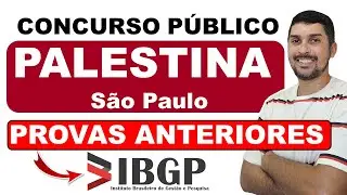 Concurso PALESTINA SP 2025 | Banca IBGP | Provas anteriores da Banca IBGP | AGENTE DE NECR&Oacute;POLE