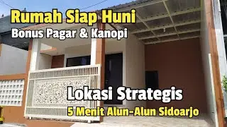 Rumah Siap Huni Lokasi Strategis 5 Menit dr Alun-alun Sidoarjo | Bluru Permai