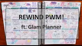 Rewind Plan With Me || GlamPlanner - January Mystery Kit