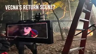 Noah Schnapp Behind the Scenes of Stranger Things Season 5