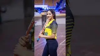We are cricket lover🏏🩷. #cricket #yellow #jersey #stadium #indoorstadium #reels #team #winner