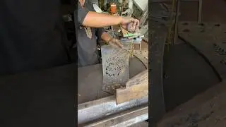 Hydraulic Bending With 5 Tons Heavy Pressure of Hydraulic Press Machine #hydraulicpress