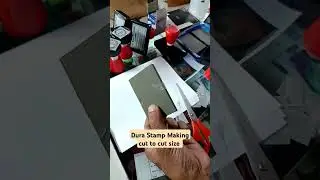 how to make dura Stamp big size quickly #stamps #youtubeshorts