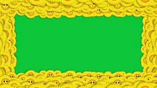 wedding photo frame green screen hd download | W3DS057