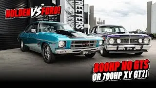 800HP Holden HQ GTS vs 700HP Ford XY GT Giveaway! 