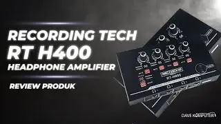 Review & Unboxing Recording Tech RT H400 4-Channel Stereo Headphone Amplifier 👍👍👍