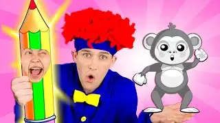 Funny Drawing Magic Pencil | Dominoki Kids Songs
