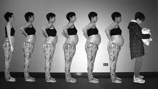 Time Lapse pregnancy Livia - (Gravidanza stop motion)