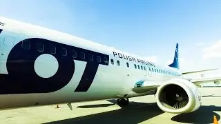 LOT Polish Airlines 🇵🇱 Boeing 737-400 | Warsaw - Madrid ✈