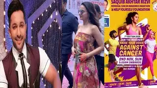 Rizvi|| marathon Cancer memorial ||2025 coming terence Lewis 😮😯 and manisha patel 
