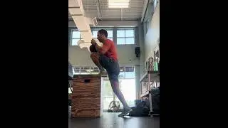 7 FFE Split Squat Back Leg Loaded Black Board Single Wt On Knee 0