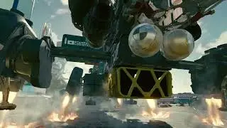 Vidjaburgh: Starfield; Liftoff in the UC Prison Dildo, a starship with some balls.