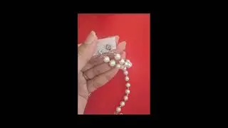 DIY how to make Fresh Water Pearls Baby bracelet - occasion of Janmashtami @LovelycraftsDIY