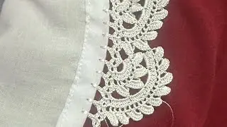 آموزش سر چادر نمونه دو گل