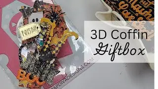 3D coffin giftbox w/shelf measurements