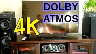 4K Dolby Atmos kotiteatteri