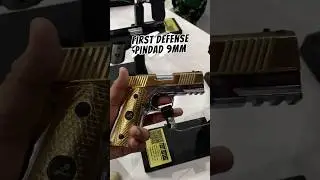 Pistol Emas ini buatan Indonesia!🇮🇩 🤯 inilah Pindad First Defense 9mm!!