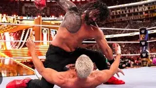 WWE 2k25 Roman Reigns vs Cody Rhodes Ladder match 