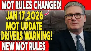 🚨 В Великобритании с 17 января 2026 года вводятся новые правила техосмотра | Миллионы автомобилей...