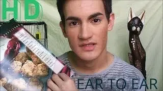 Binaural Ear to Ear Whispering Cookbook Recipes & Page Flipping (ASMR)